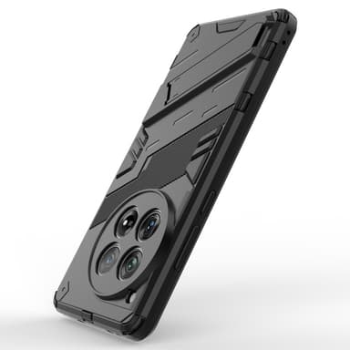 SKALO OnePlus 12 5G Hybrid BIBERCAS Suojakuori - Musta