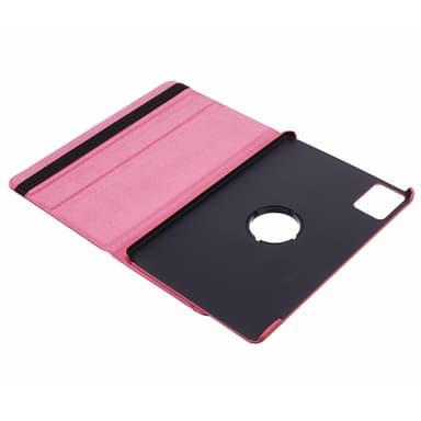 SKALO Lenovo Tab M11 360 Litchi Suojakotelo - Cerise