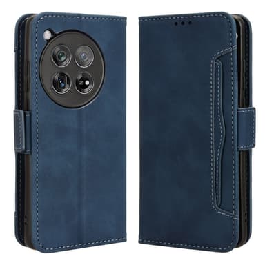 SKALO OnePlus 12 5G 6-lokeroa Lompakkokotelo - Sininen