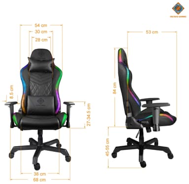 Deltaco DC410 RGB pelituoli