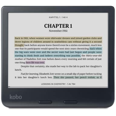 Kobo Libra Colour e-kirjan lukulaite 32 GB (musta)