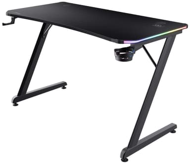 Trust GXT709 LUMINUS RGB pelipöytä (musta)