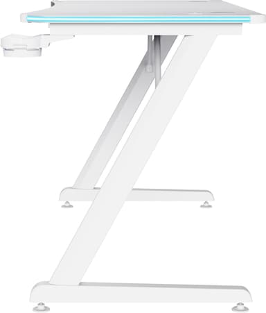 Trust GXT709 LUMINUS RGB pelipöytä (valkoinen)