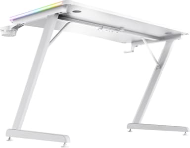 Trust GXT709 LUMINUS RGB pelipöytä (valkoinen)