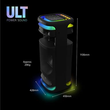 Sony ULT Tower 10 bilekaiutin (musta)