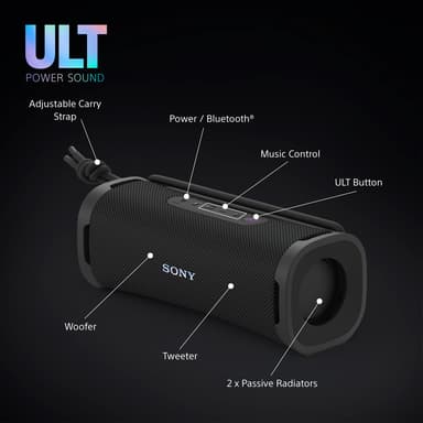 Sony ULT Field 1 kannettava kaiutin (musta)