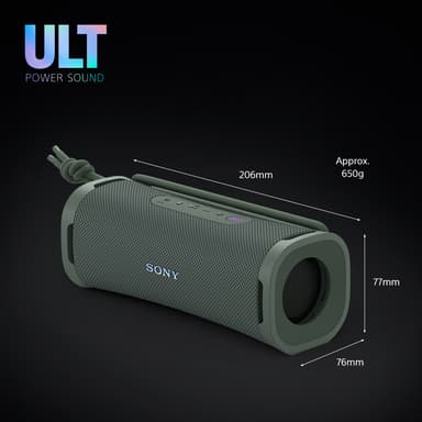Sony ULT Field 1 kannettava kaiutin (metsänharmaa)