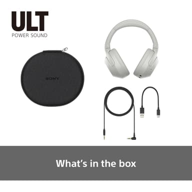 Sony ULT Wear langattomat around-ear kuulokkeet (Off White)