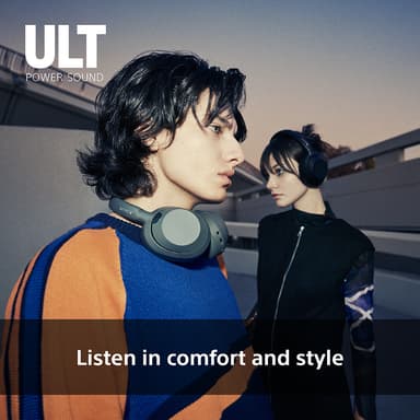 Sony ULT Wear langattomat around-ear kuulokkeet (musta)