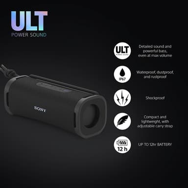 Sony ULT Field 1 kannettava kaiutin (musta)
