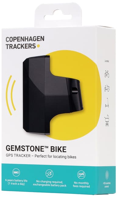Gemstone Bike GPS paikannin (musta)