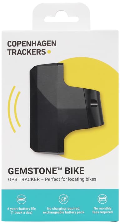 Gemstone Bike GPS paikannin (musta)