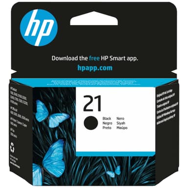 HP 21 mustekasetti (musta)