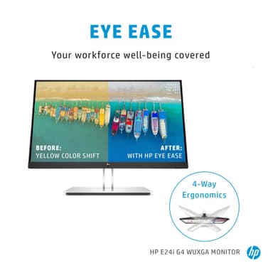 HP EliteDisplay E24i G4 24" näyttö (musta)