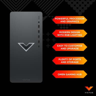 HP Victus 15L R5-5G/8/256/RX6400 pelitietokone