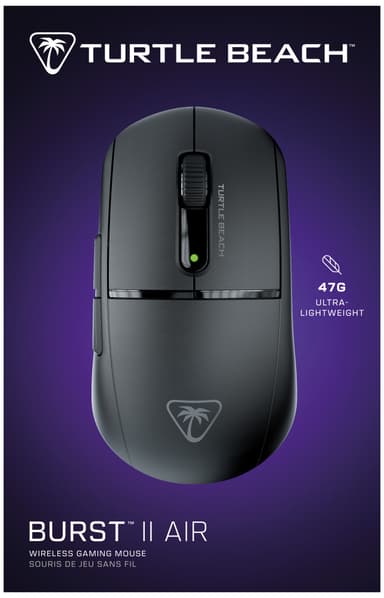 Turtle Beach Burst II Air langaton pelihiiri (musta)