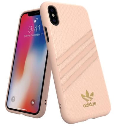 Adidas suojakuori iPhone X/Xs (pinkki)