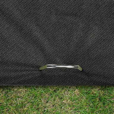 Maa-ankkuri 50x Maanaula 150 x 25 x 2,9 mm (hopea)