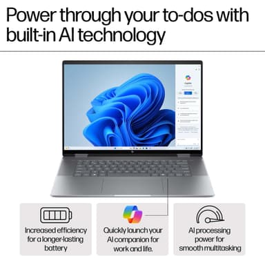 HP Envy X360 R7-8840HS/16/1024 2-in-1 kannettava