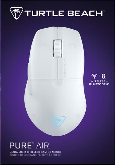 Turtle Beach Pure Air langaton pelihiiri (valkoinen)