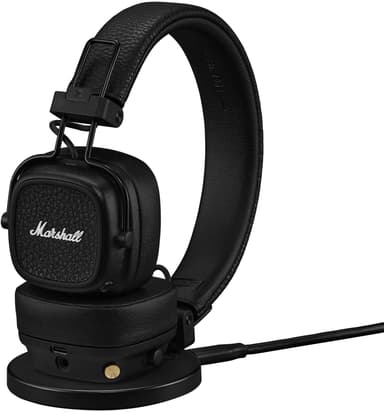 Marshall Major V langattomat on-ear kuulokkeet (musta)