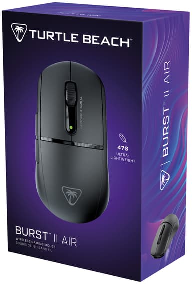 Turtle Beach Burst II Air langaton pelihiiri (musta)