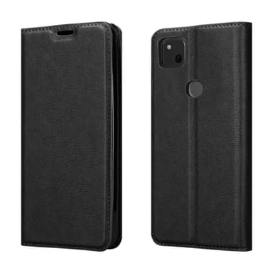 Google PIXEL 4A Suojakuori Lompakkokotelo (Musta)