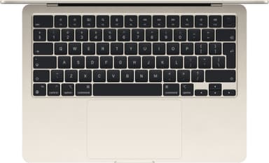 MacBook Air 13 M3 10C GPU/24/512 GB (tähtivalkea)