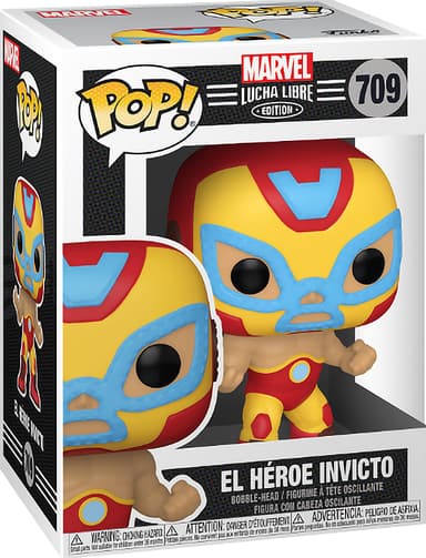 Funko Pop! Vinyl Marvel Lucha Libre El Héroe Invicto Iron Man figuuri
