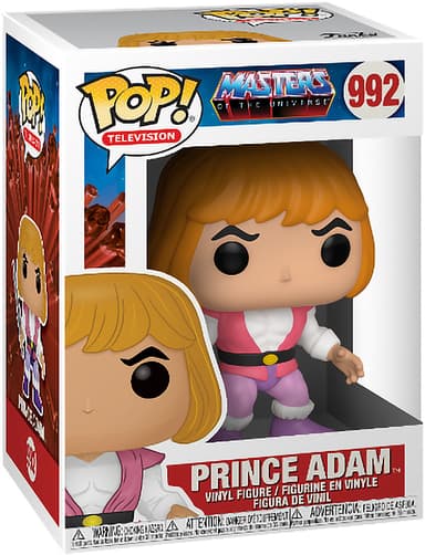 Funko Pop! Vinyl Masters of the Universe Prince Adam figuuri