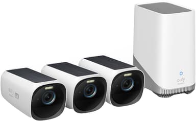 Eufy eufyCam 3 4K turvakamera (3 kpl)