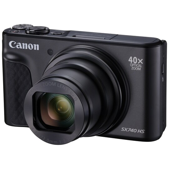Canon PowerShot SX740 HS zoom kamera (musta)