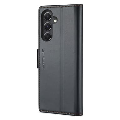 CASEME Retro Lompakkokotelo Samsung Galaxy S23 FE - Musta