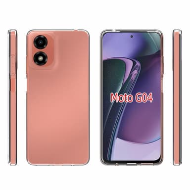 Motorola Moto G04 4G / G24 4G kotelolle TPU:n takakansi