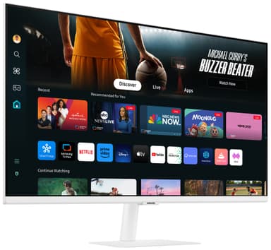 Samsung Smart Monitor M7 32" näyttö (valkoinen)