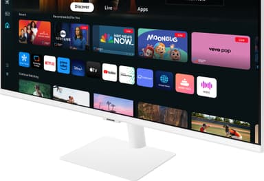 Samsung Smart Monitor M7 32" näyttö (valkoinen)