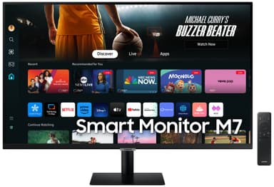 Samsung Smart Monitor M7 32" näyttö (musta)