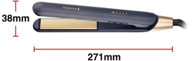 Remington Sapphire Luxe suoristusrauta S5805 (sininen/kulta)