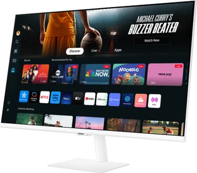 Samsung Smart Monitor M7 32" näyttö (valkoinen)