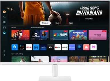 Samsung Smart Monitor M7 32" näyttö (valkoinen)