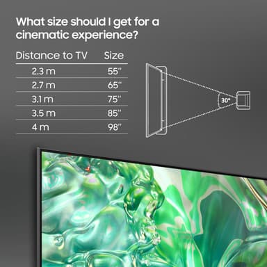 Samsung 55" Q68D 4K QLED älytelevisio (2024)