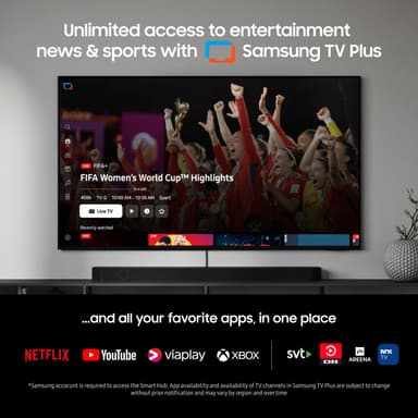 Samsung 55" Q68D 4K QLED älytelevisio (2024)