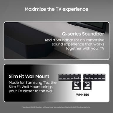 Samsung 55" Q68D 4K QLED älytelevisio (2024)