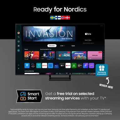 Samsung 75" Q77D 4K QLED älytelevisio (2024)
