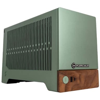PCSpecialist Terra 200 R7-7X3D/32/2TB/4070Ti S pelitietokone (Jade)