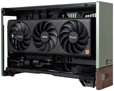 PCSpecialist Terra 200 R7-7X3D/32/2TB/4070Ti S pelitietokone (Jade)