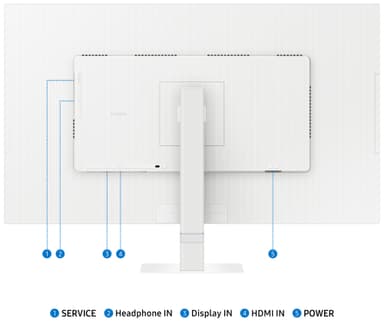 Samsung ViewFinity S7 32" näyttö (valkoinen)