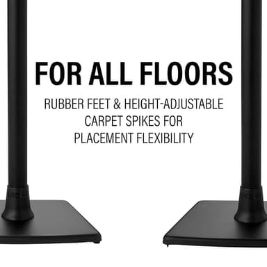 SANUS Floor Stand for Sonos ERA100 Single Black