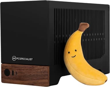PCSpecialist Terra 200 R7-7X3D/32/2TB/4070Ti S pelitietokone (musta)