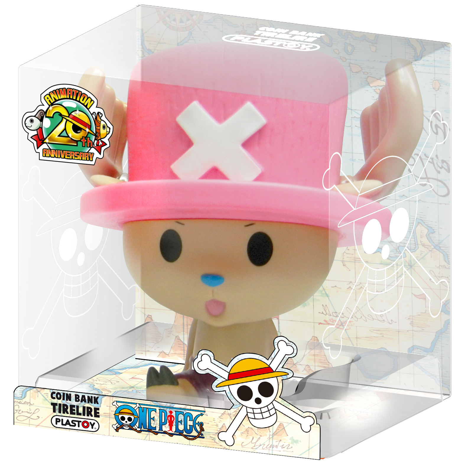 Plastoy Chibi One Piece Chopper säästölipas
